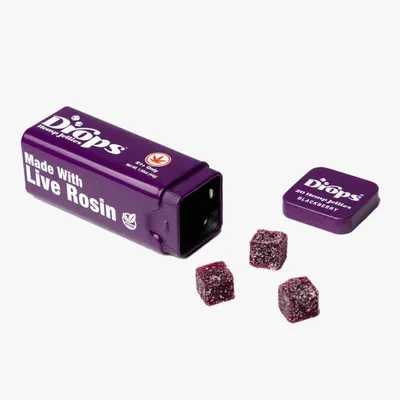 Drops-Ratio Gummy-2:1 Heavy Blackberry Gmo X Legend OG